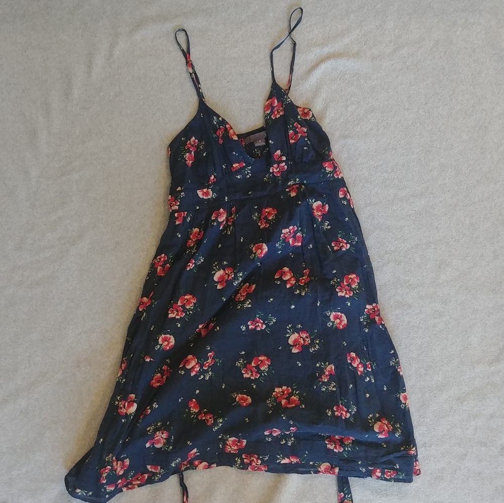 Forever 21 flower adjustable sundress-Large